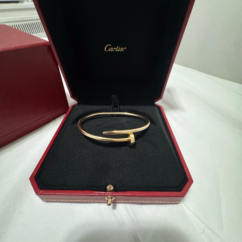 Cartier Just un clou Yellow Gold size 18